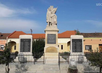 Mosonszolnok I. világháborús emlékmű restaurálás